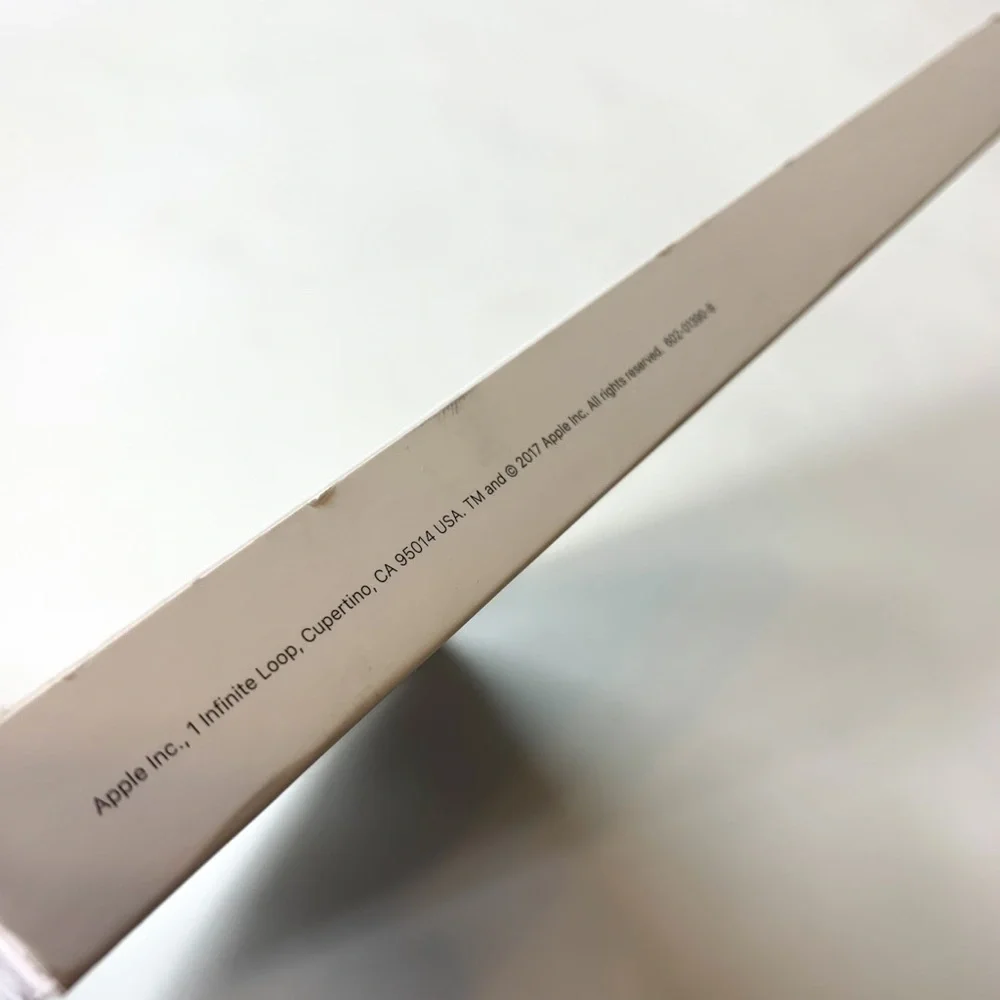 Apple Genuine iPad Pro 10.5” - Natural Leather Black Sleeve 🍎